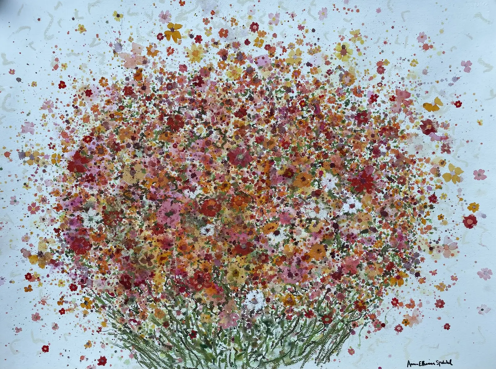 Akvarell Akvarell och pastell av Anna Elfverson Sjödahl