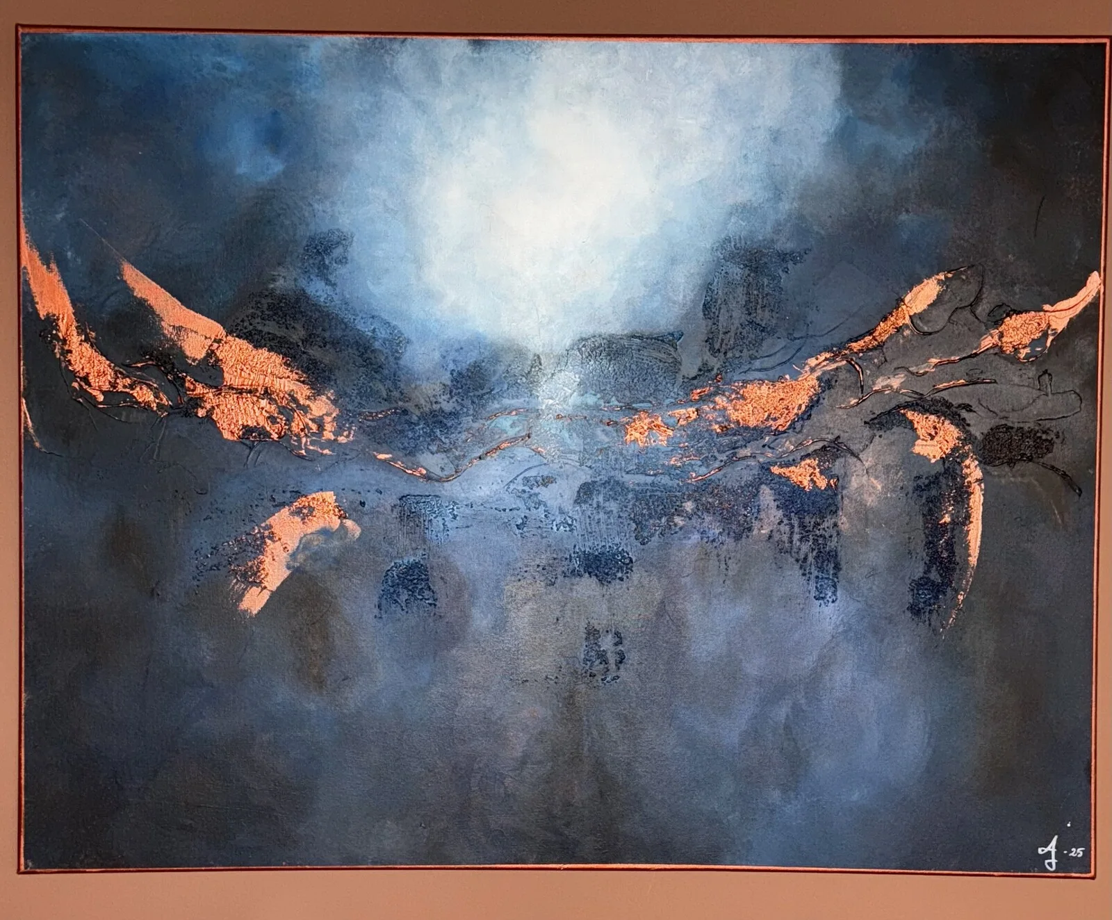 Akrylmålning av Anette Jersmyr