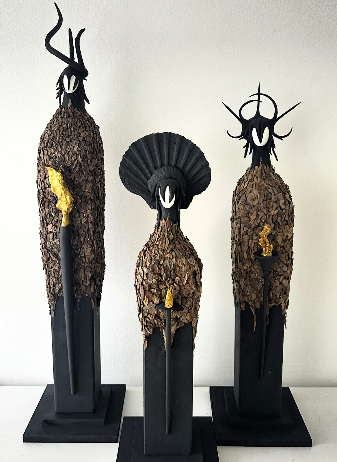 Skulptur Return of the Furies av Carmen Paas