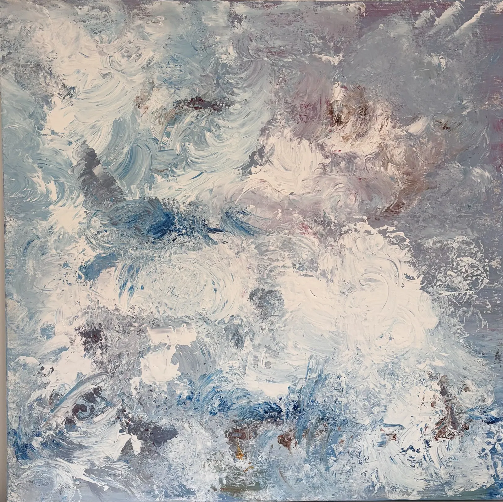 Akrylmålning I’m in heaven. av Josefin Pettersson