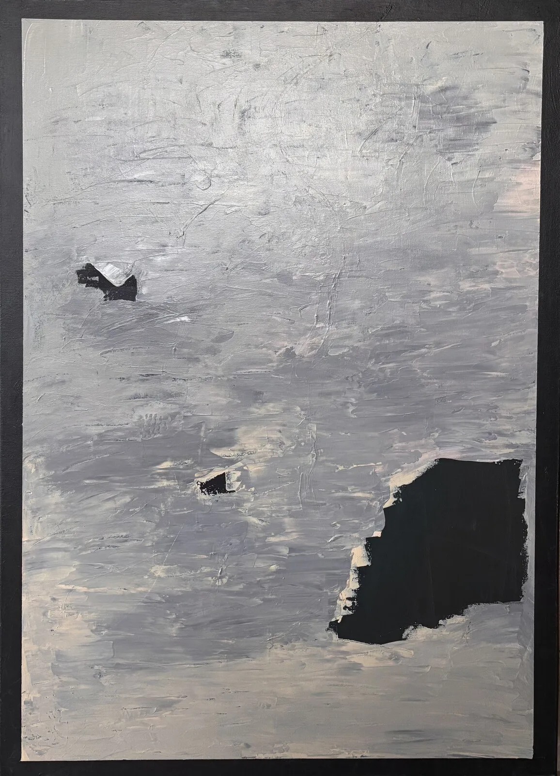 Akrylmålning Ocean rocks. av Josefin Pettersson