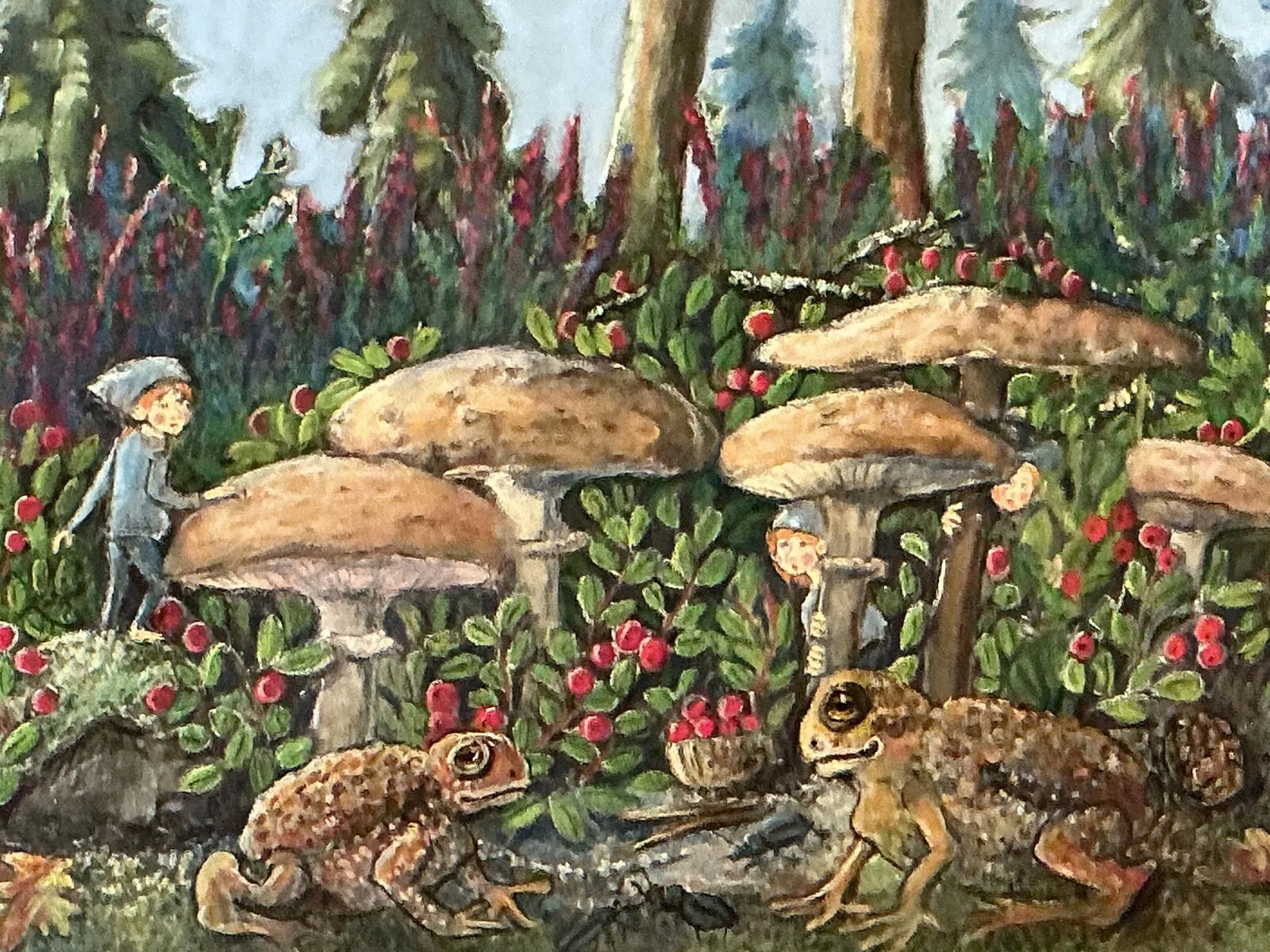 Liv i lingonskogen av Anette Peltola