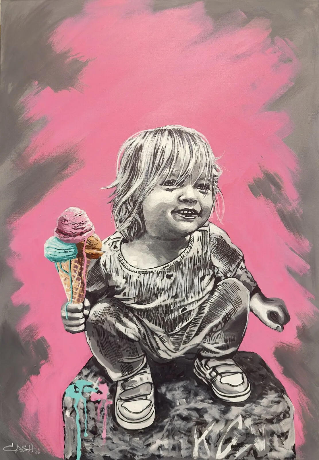 Commissioned piece av Cash