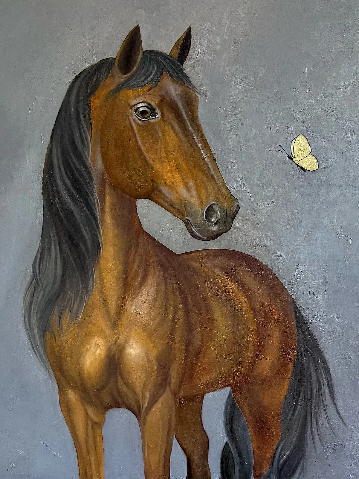 Oljemålning The Tender Moment av Isabella Hawliczek Binkowska