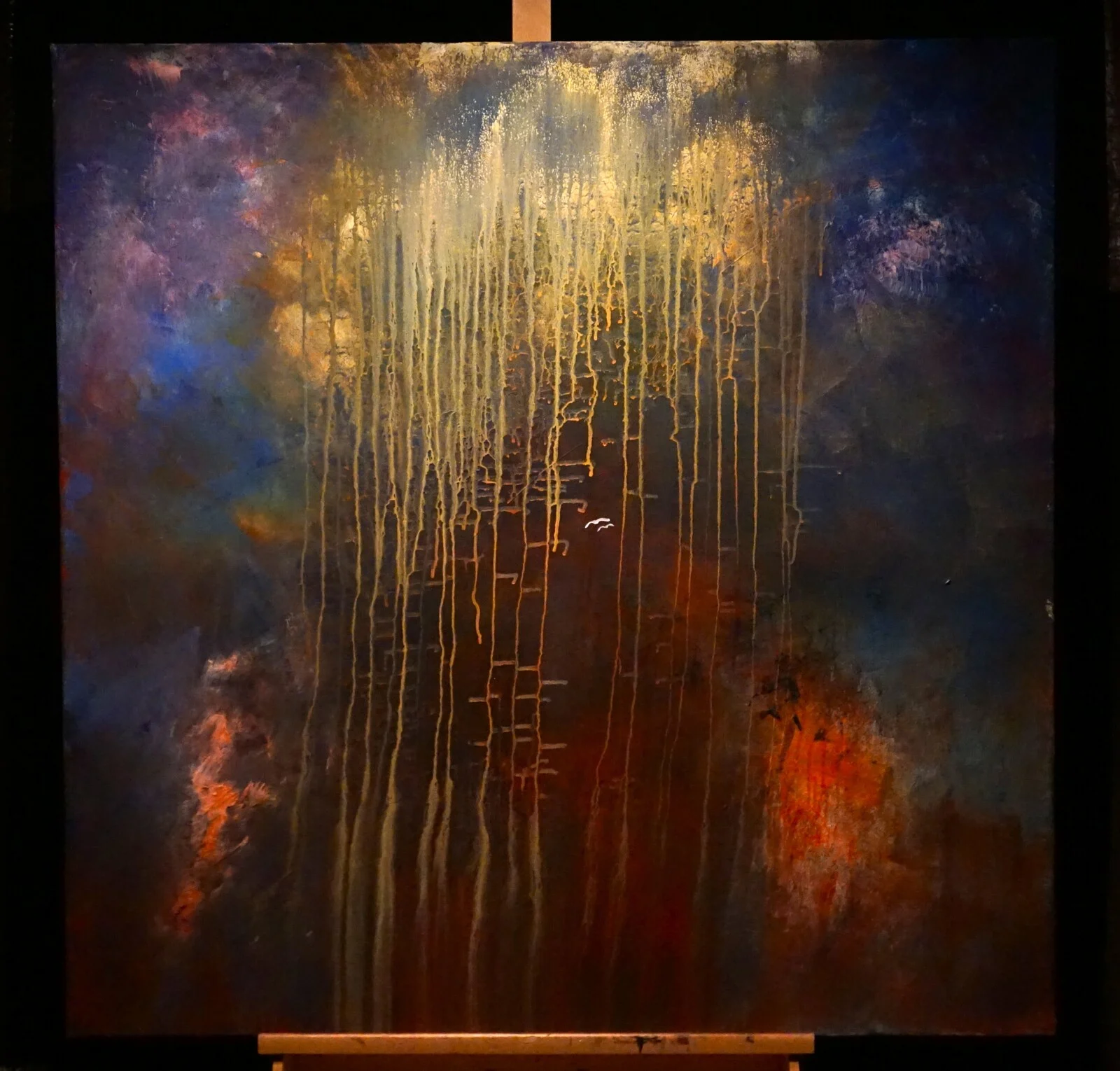 Akrylmålning av Eddie Rudolfsson