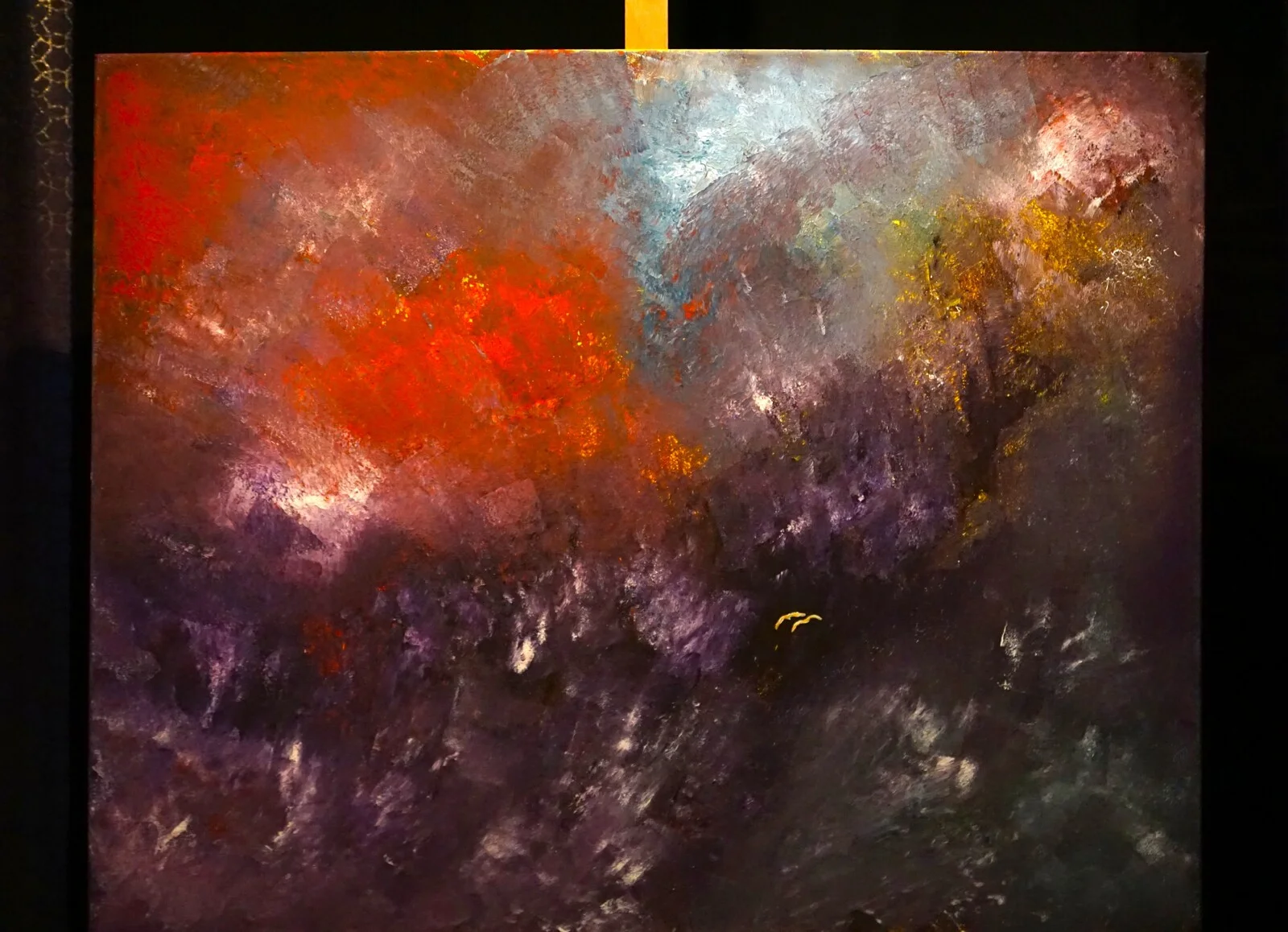 Akrylmålning av Eddie Rudolfsson