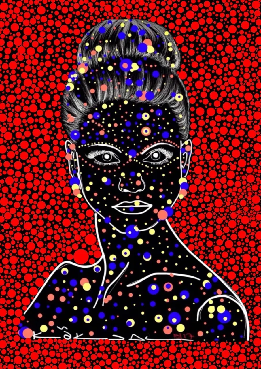 Colors of my face av Ahmed Köksal Güven