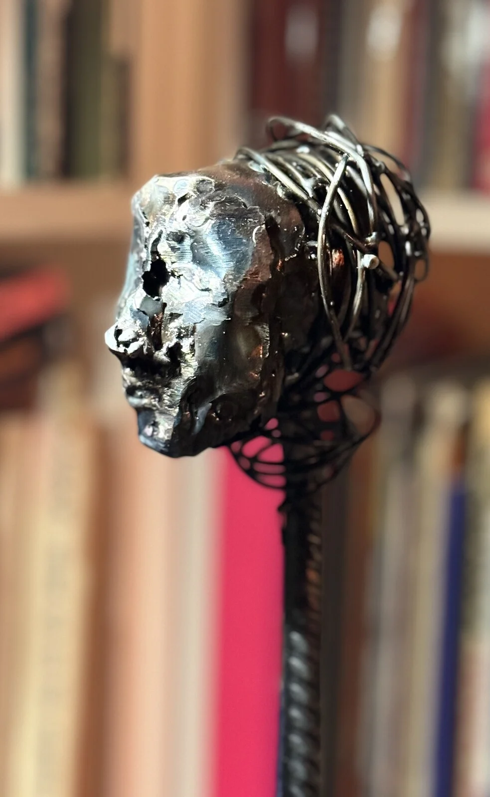 Skulptur Istället för hår, förvirring. av Per Kornhall