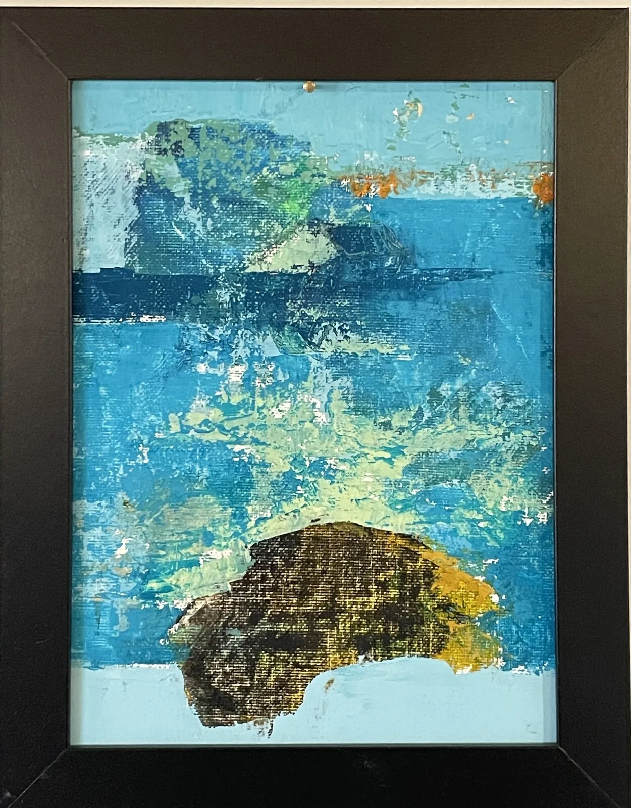 Akrylmålning Gotland av Anne Elina Turunen