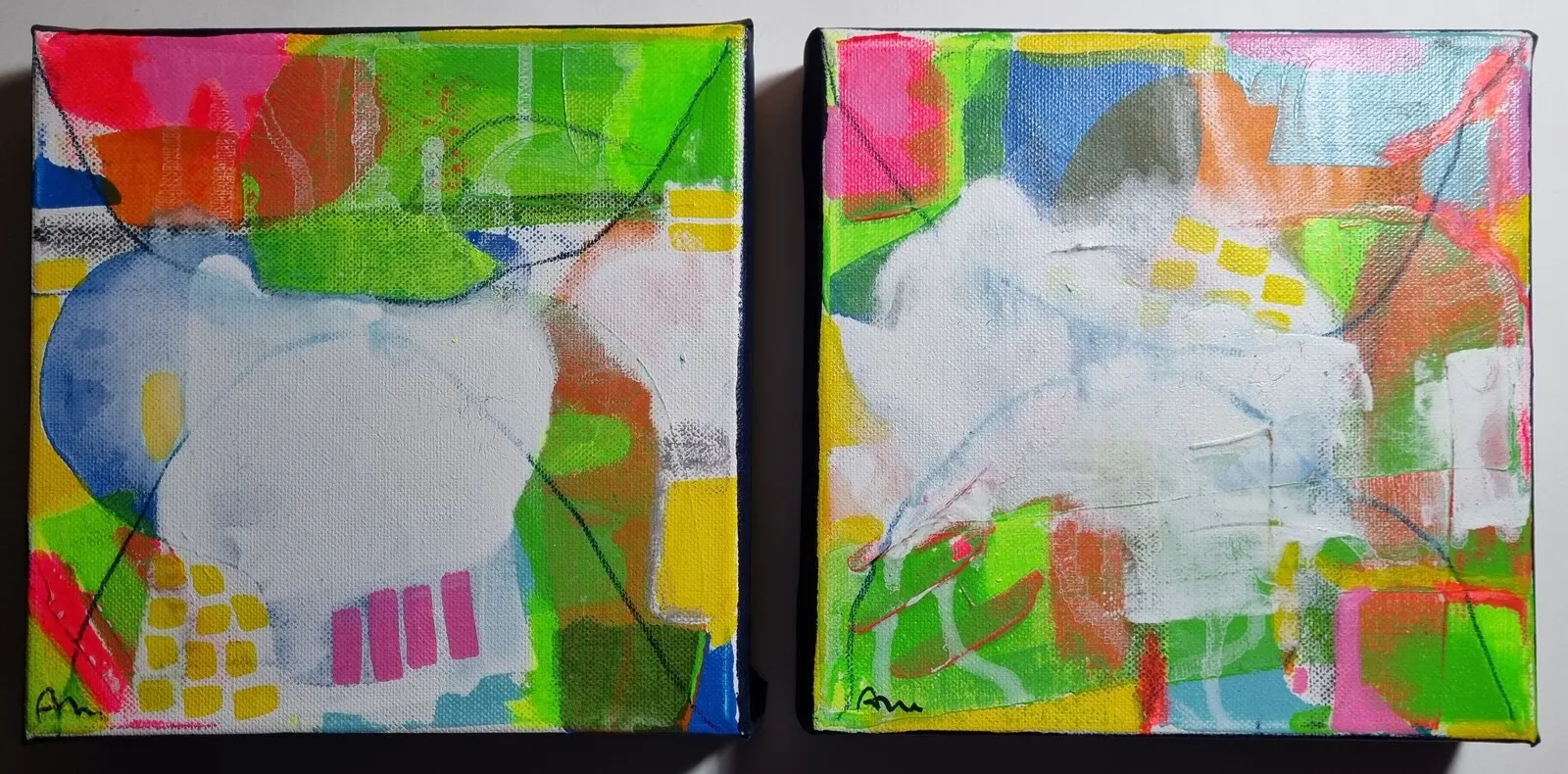 Färgglada som livet II av Anja Martin