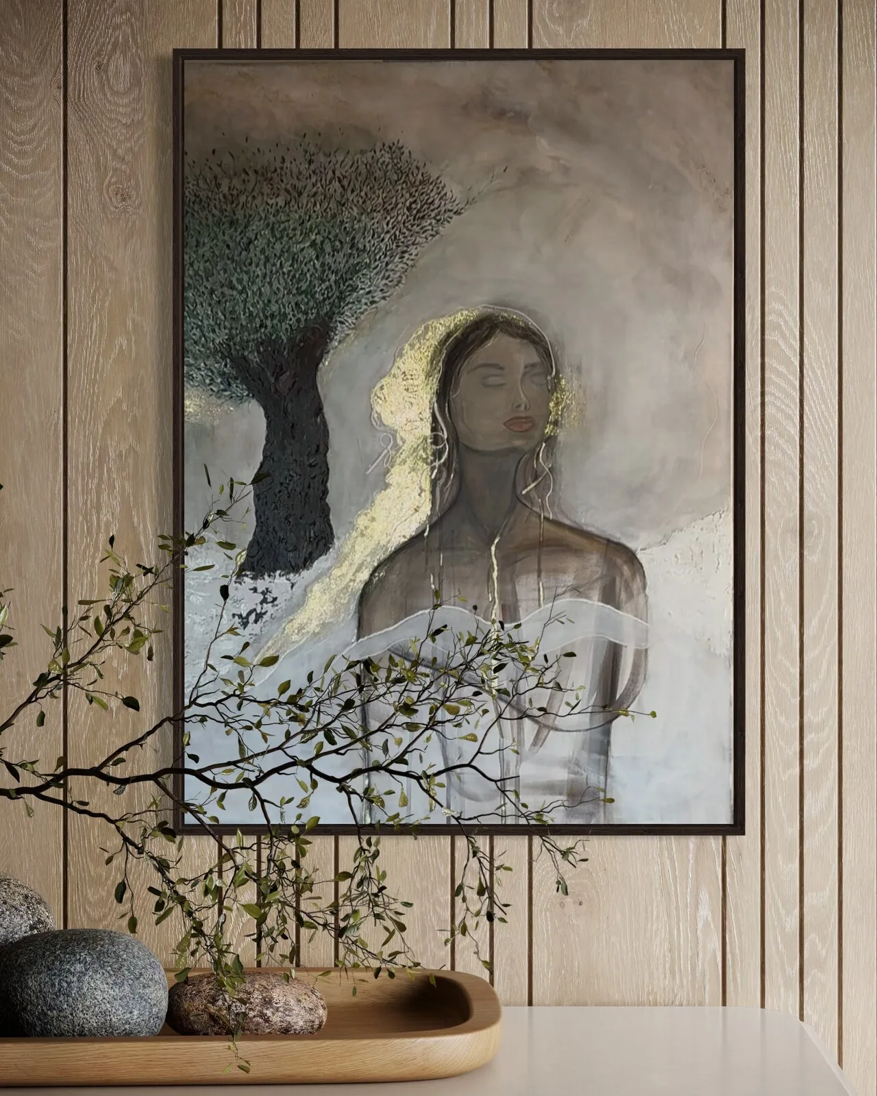 Akrylmålning av Idha Österbacka ArtbyIdha