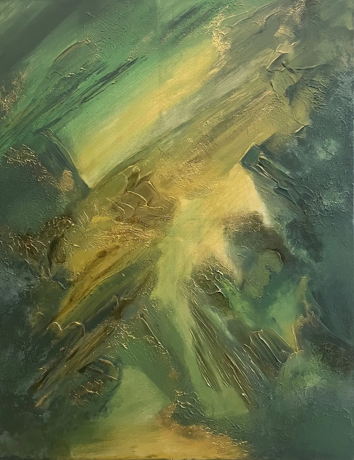 Akrylmålning Önskan av Sara Majlöf