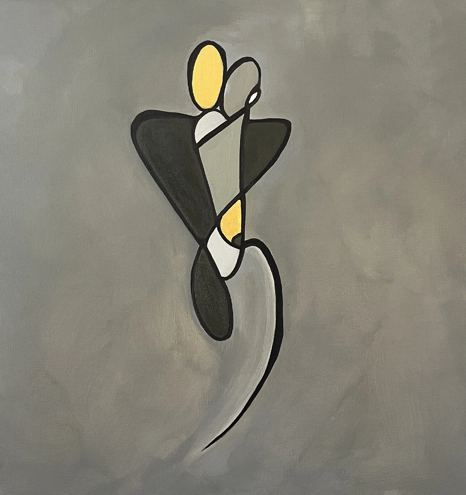 Akrylmålning För evigt av Johanna Jakobsson