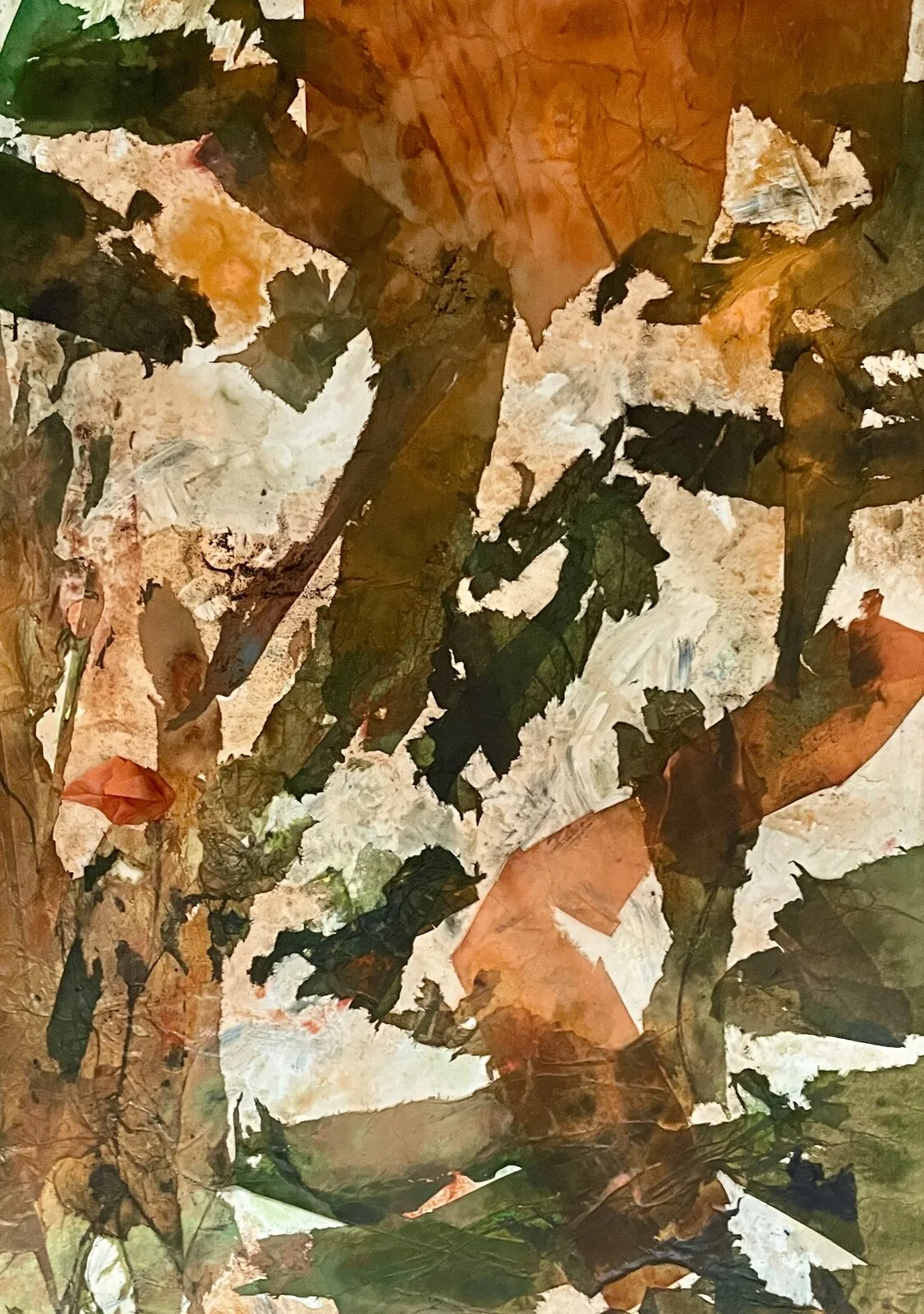 Akvarell Förmultnad skönhet av Gunilla Tuvin