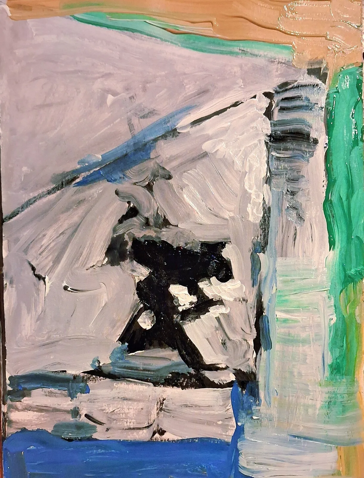 Akrylmålning Pressure av Stefan/Stiopa Thörnsten