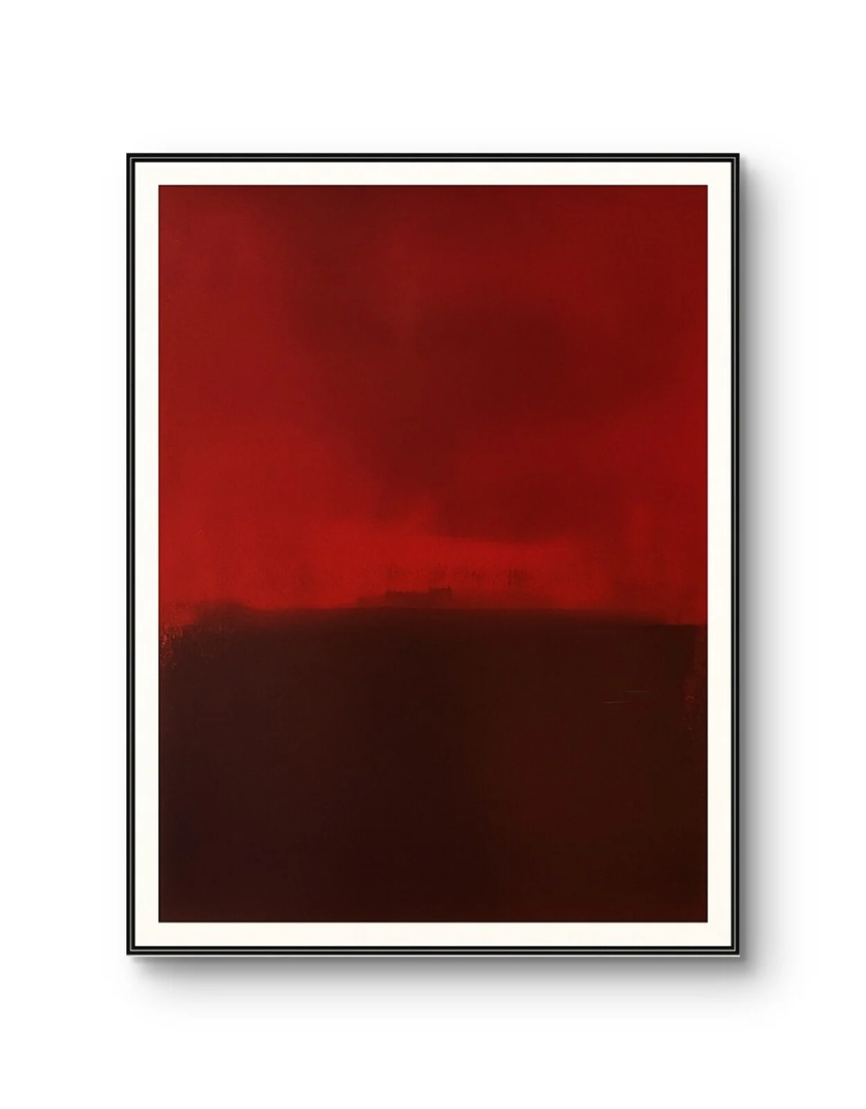 Akrylmålning Jesus blood never failed me yet av Rune Martinsen