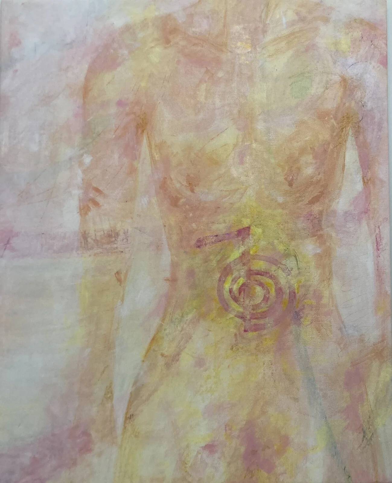 Akrylmålning Universums kraft av Katarina Westerlund