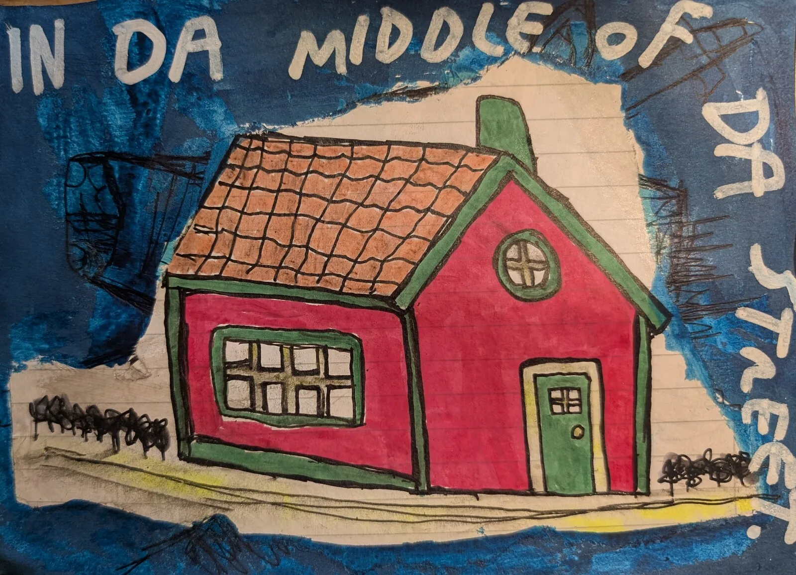 In da middle of da street: huset Fågelsson av Mikael Jonsson
