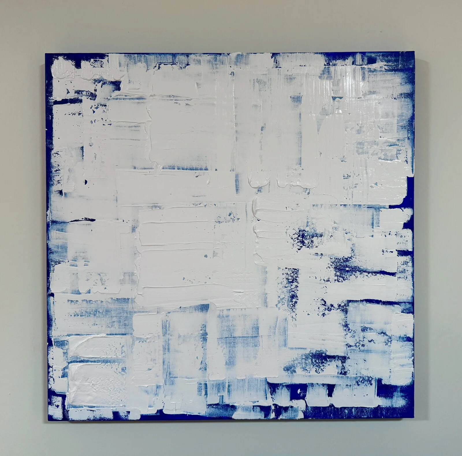 Akrylmålning Snöstorm av Ekaterina Dutkevich