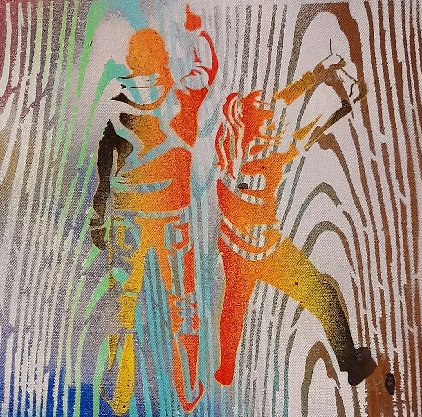 Graffiti Wood av Robert Landström