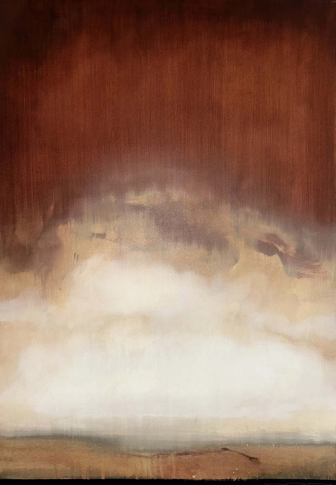Akrylmålning Glöd av Wilma Dagmar Norman