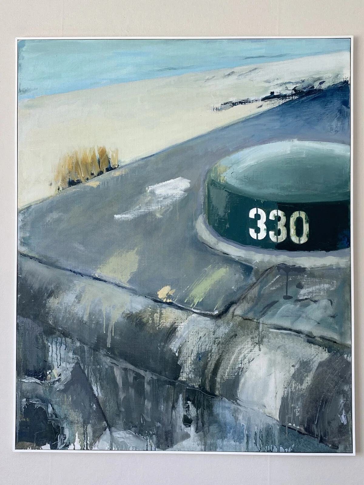 Oljemålning Protection av Nina Hammarberg