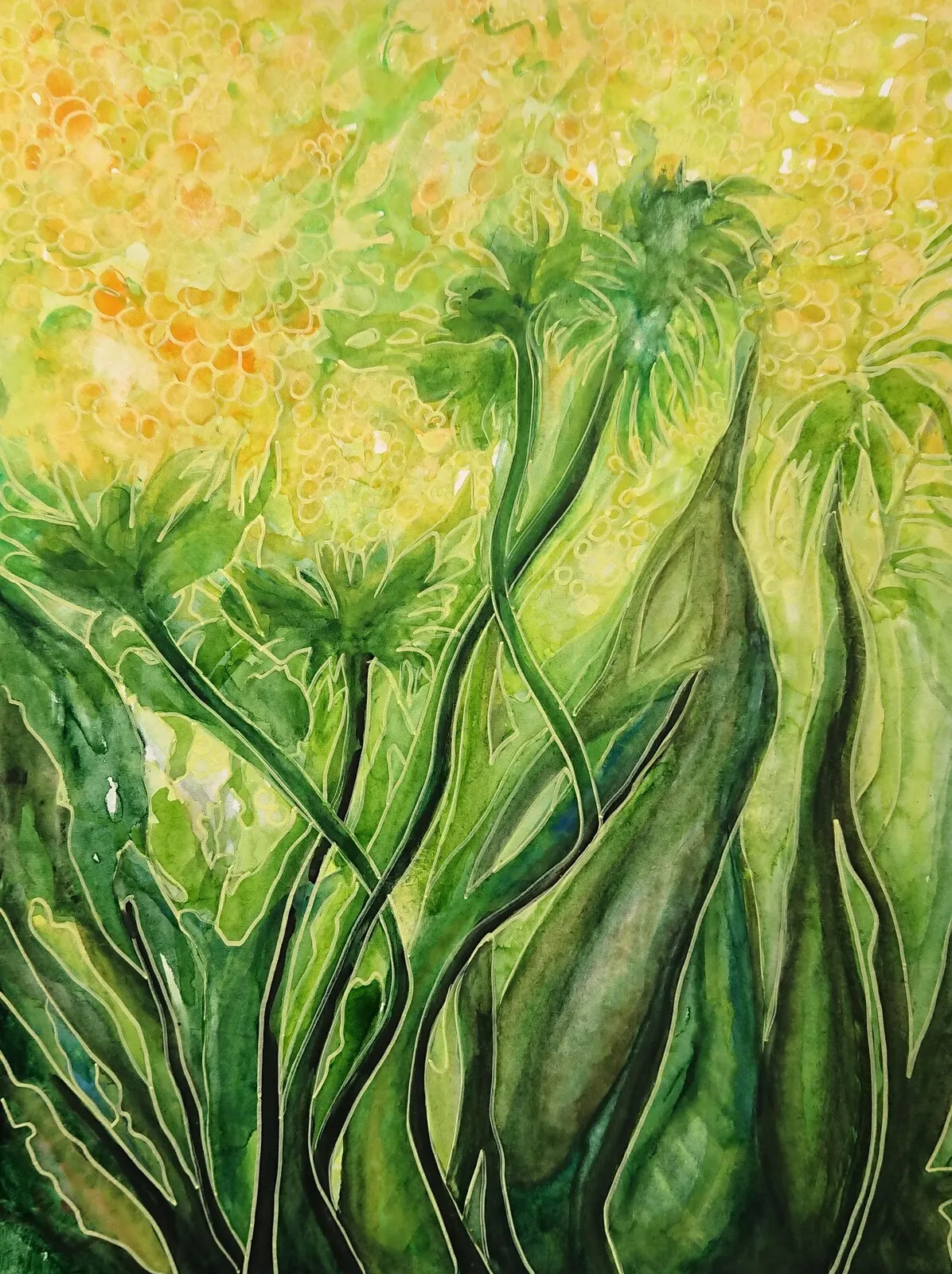 Under en himmel av blommor av Kaje Lindfors