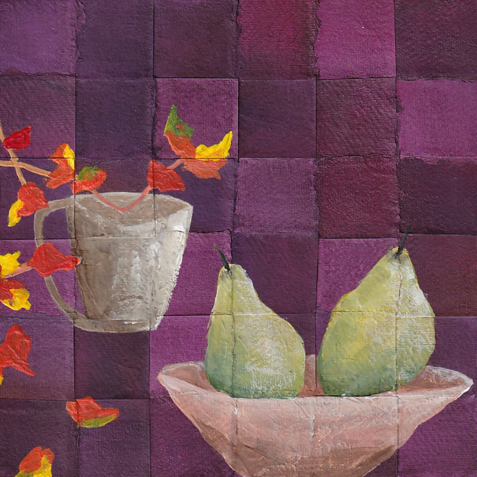 Purple Still Life - II av Harika Zerman