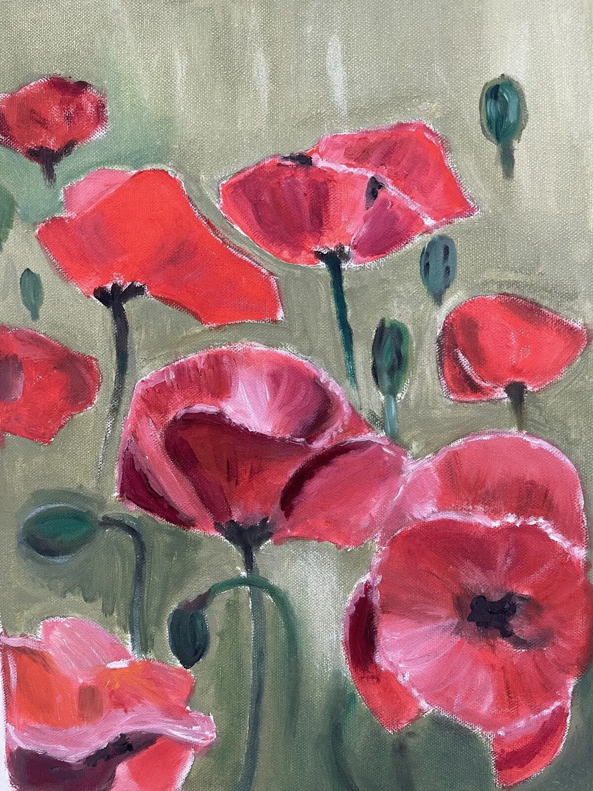 Oljemålning av Peter Lundberg