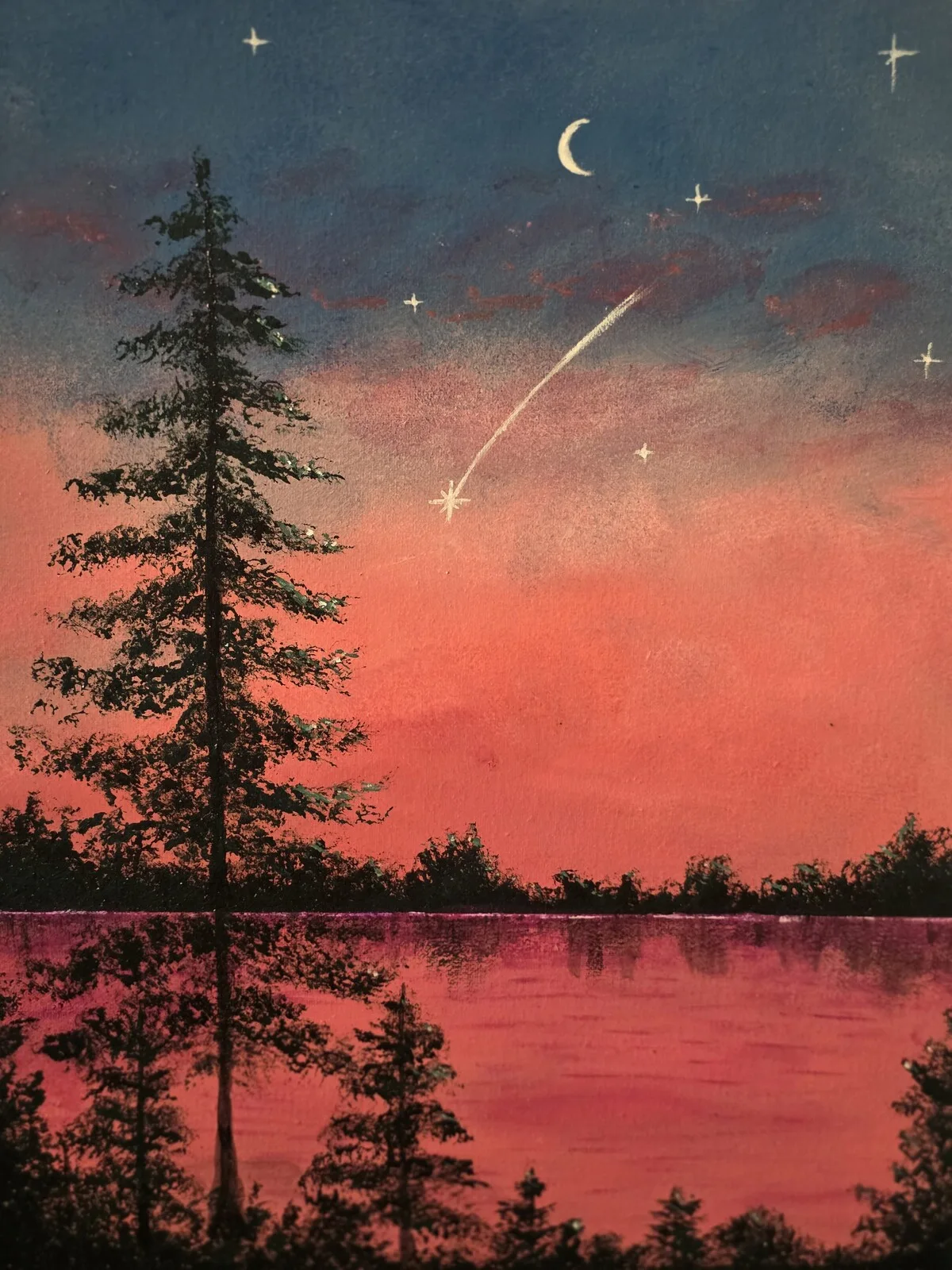 Akrylmålning av Olesia Sytnychenko