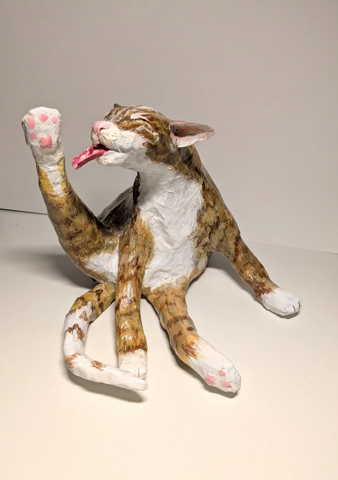 Skulptur Morgonrutinen av Lena Åsell