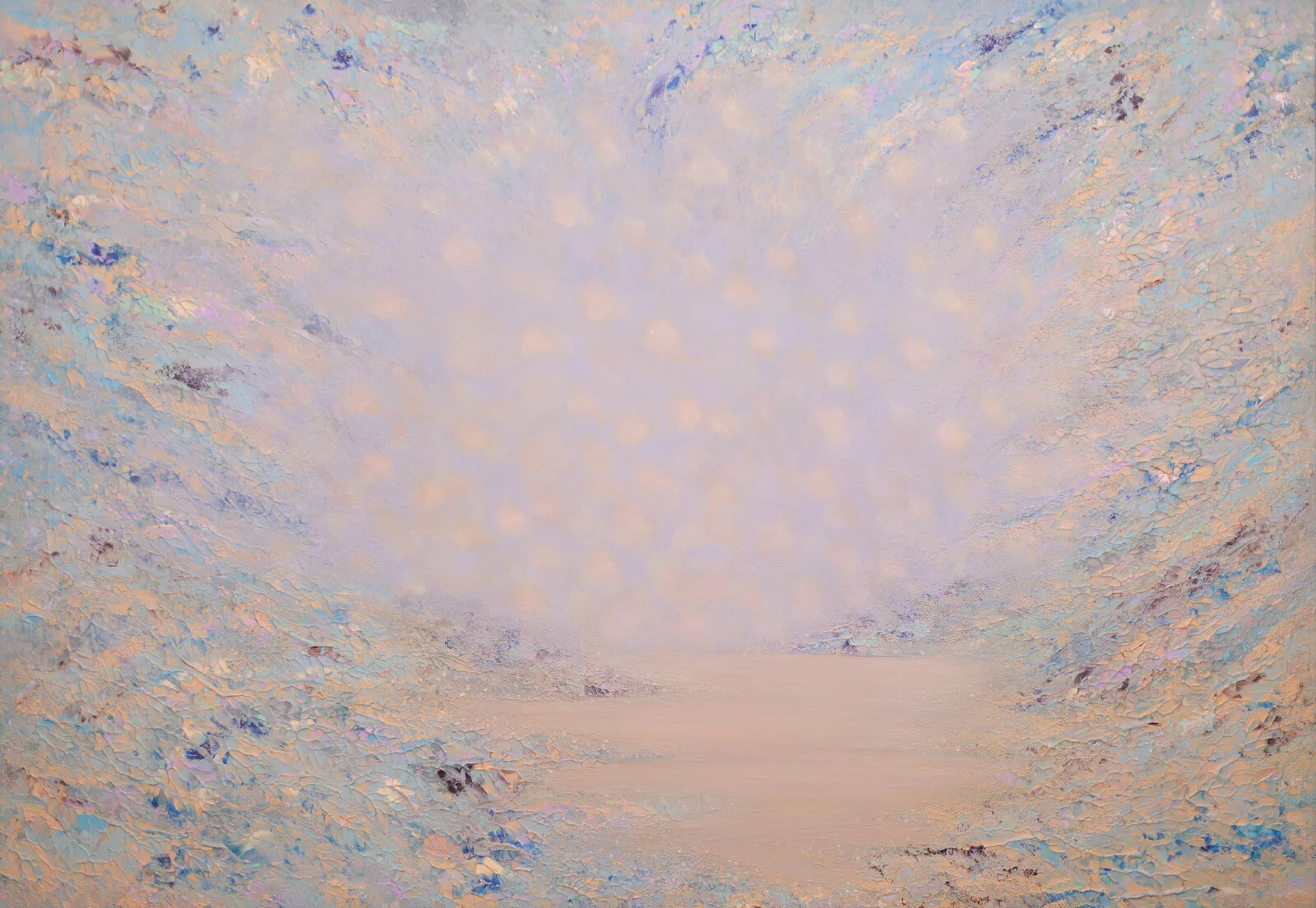 Akrylmålning Peaceful Harmony av Nathalie Palmaer