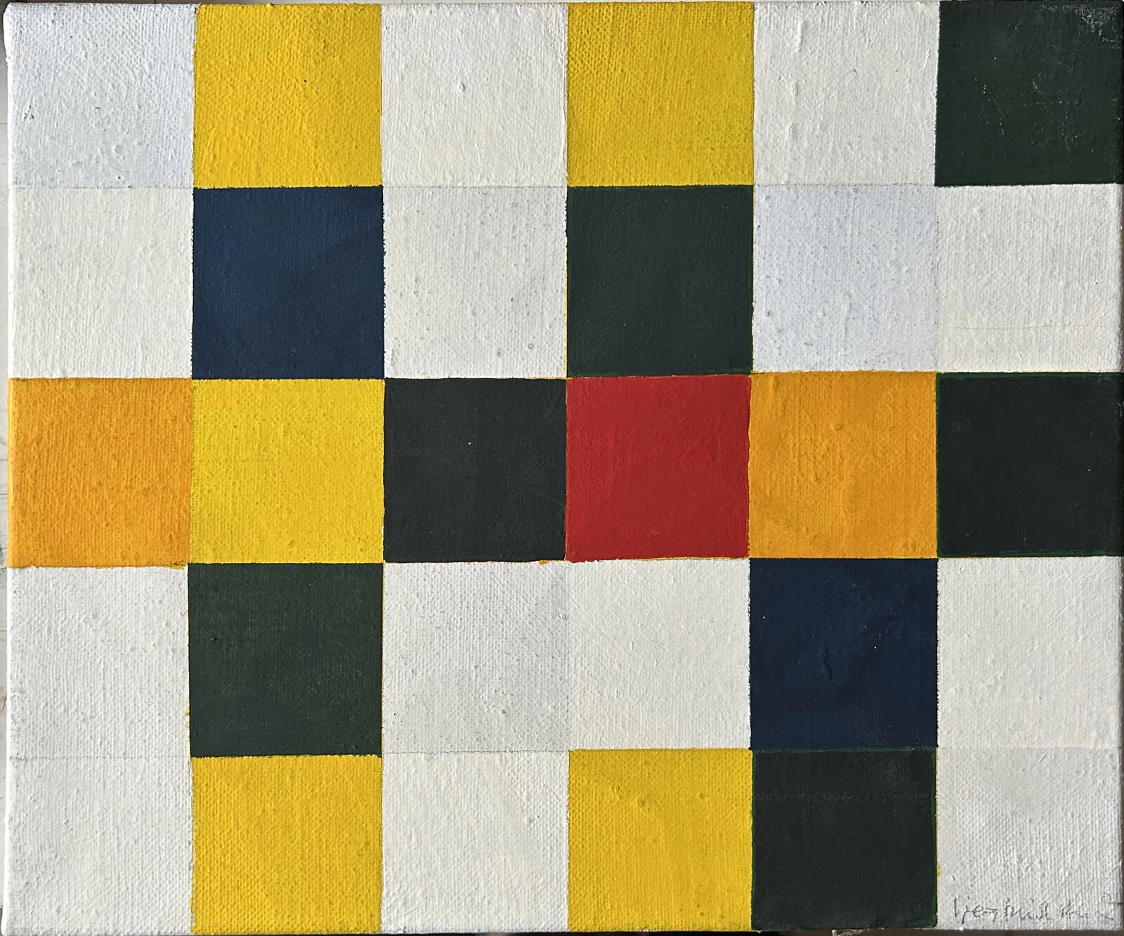 Akrylmålning Samba före 12 av Siegfried Heim