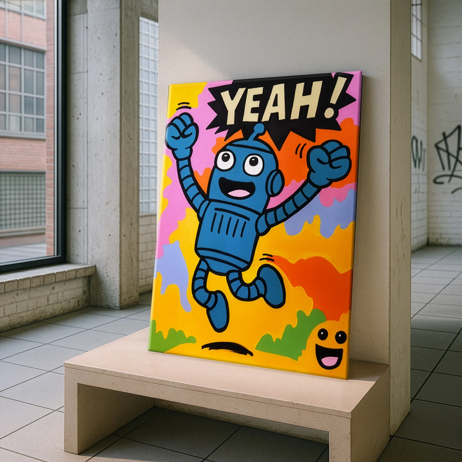 Akrylmålning System Boot av Emanuel Ringborg Mankert