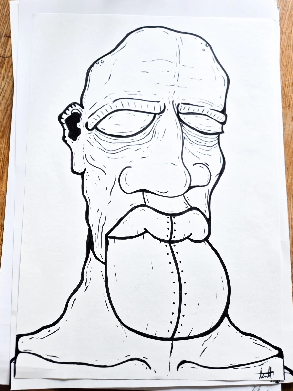 Ansikte 1.0 av Isac Holmgren