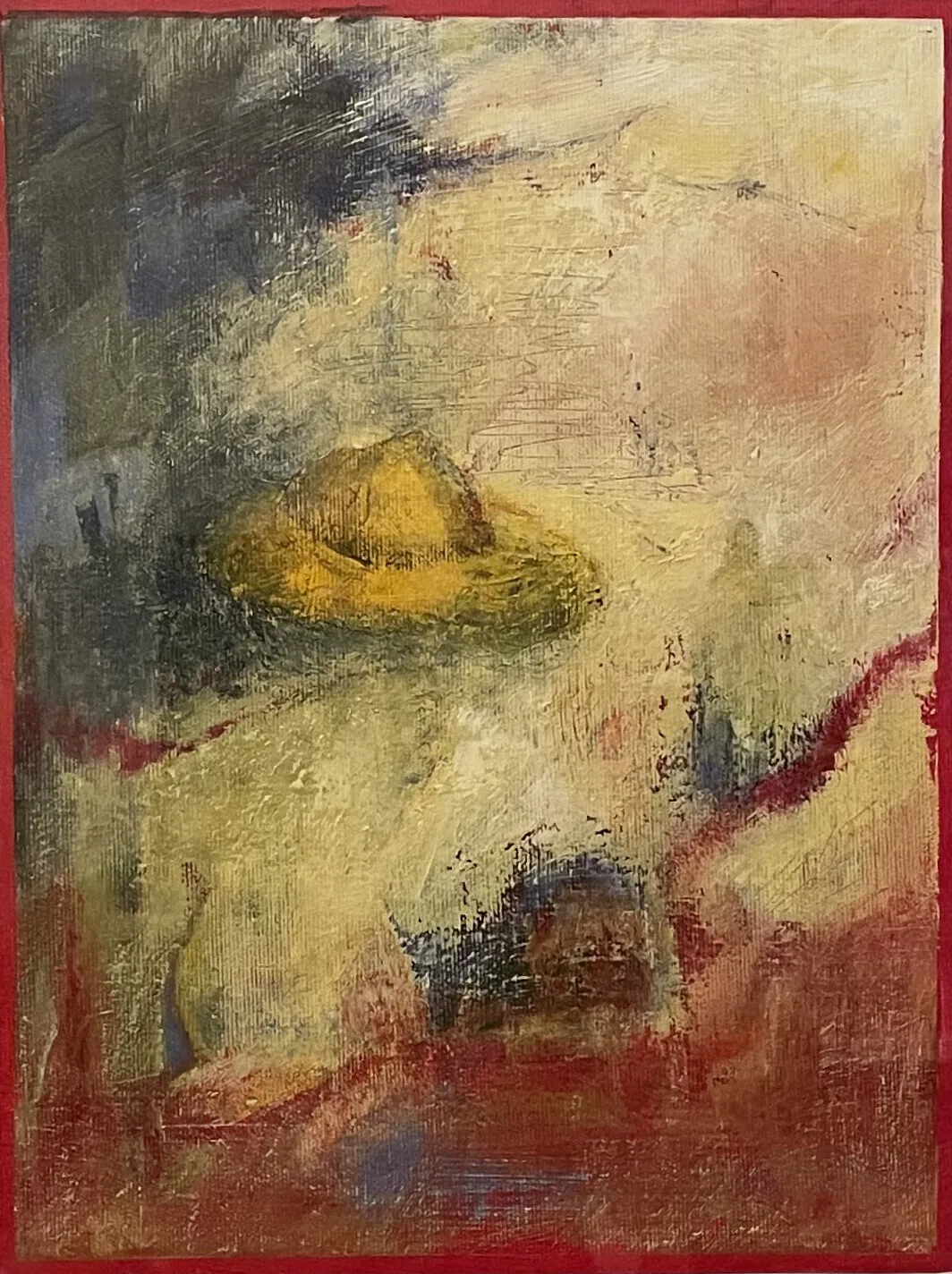 Akrylmålning En stunds vila av Kina Thorsell