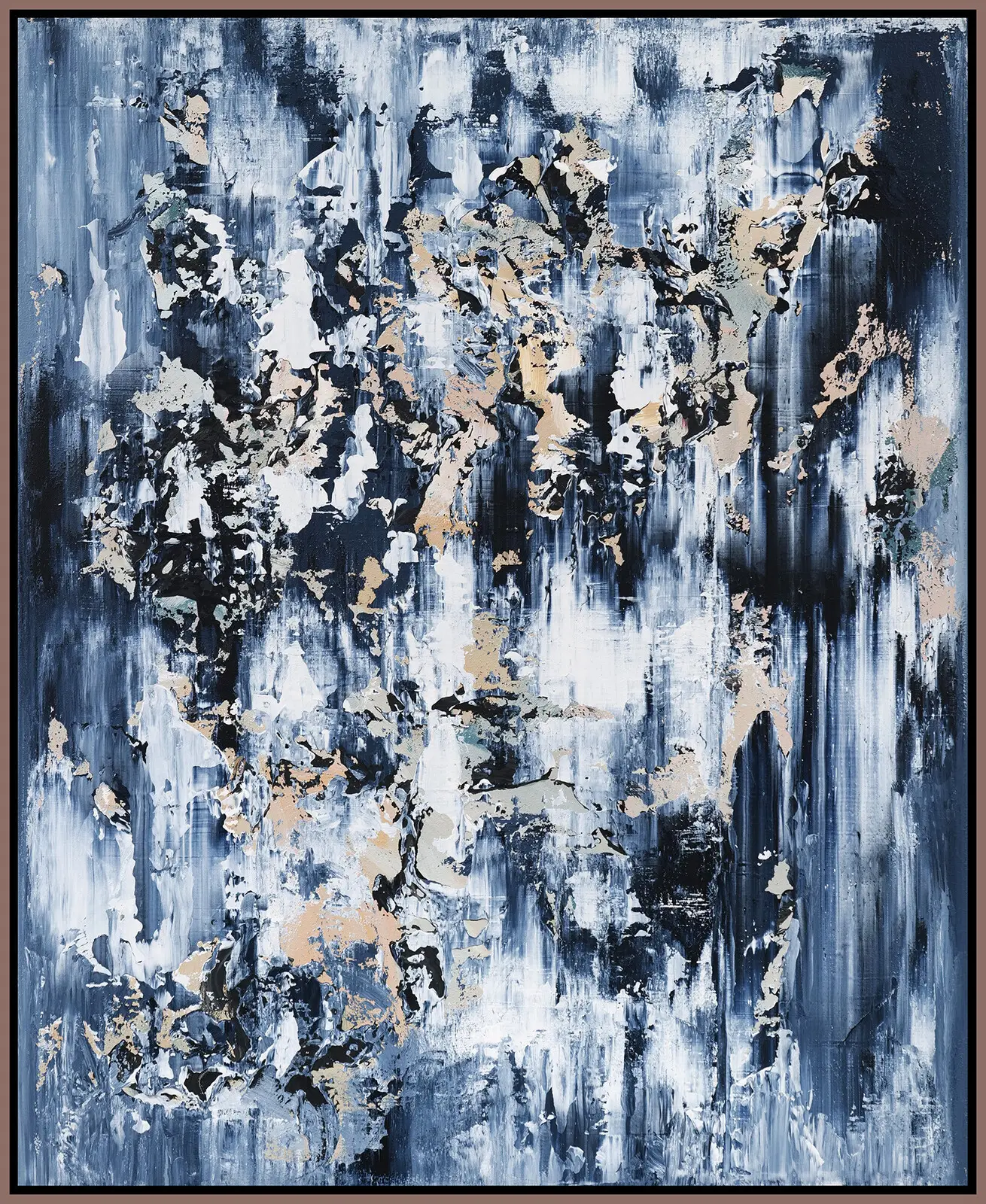 Akrylmålning Abstract No.2514 av Tomas Hammar