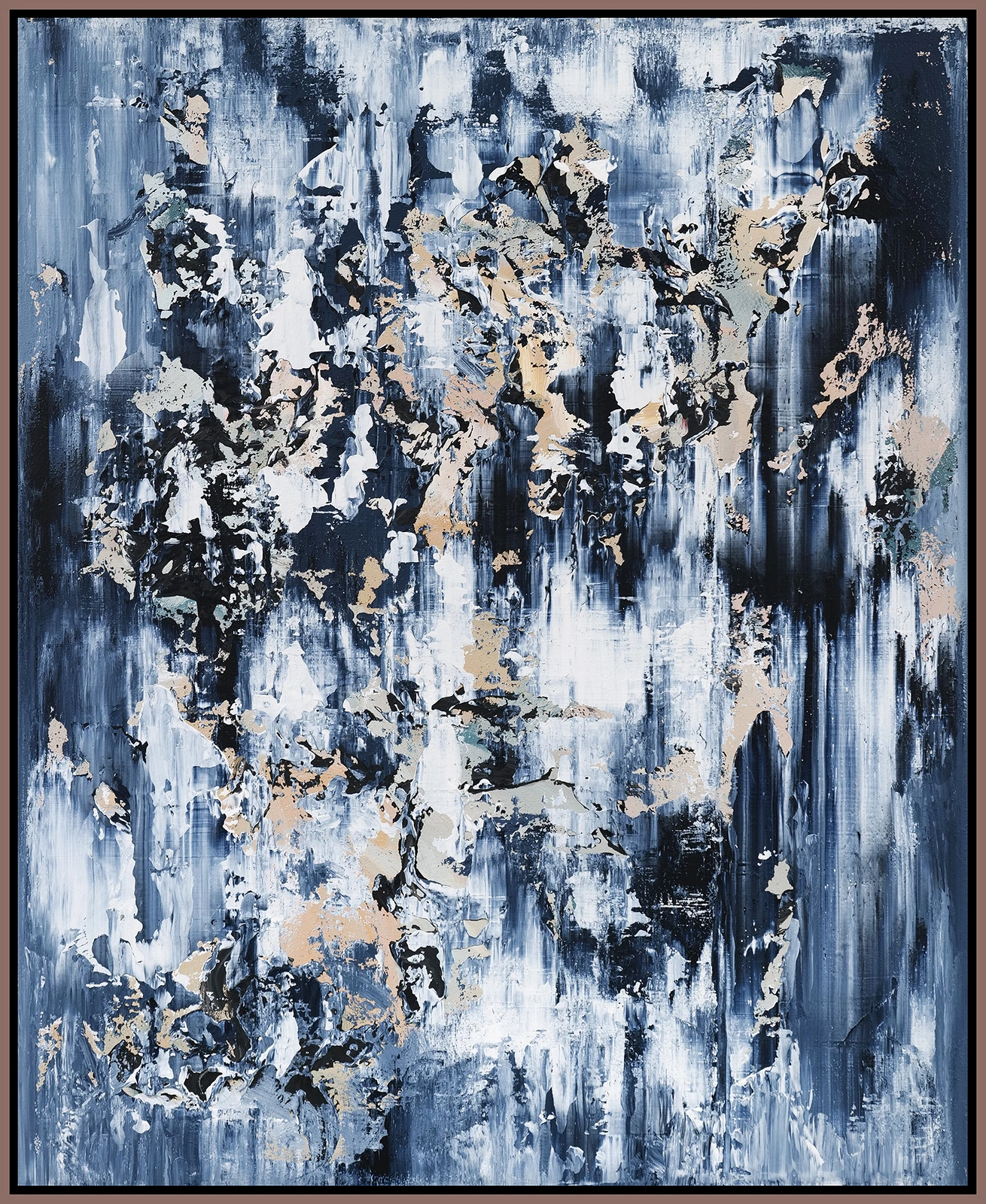 Akrylmålning Abstract No.2514 av Tomas Hammar