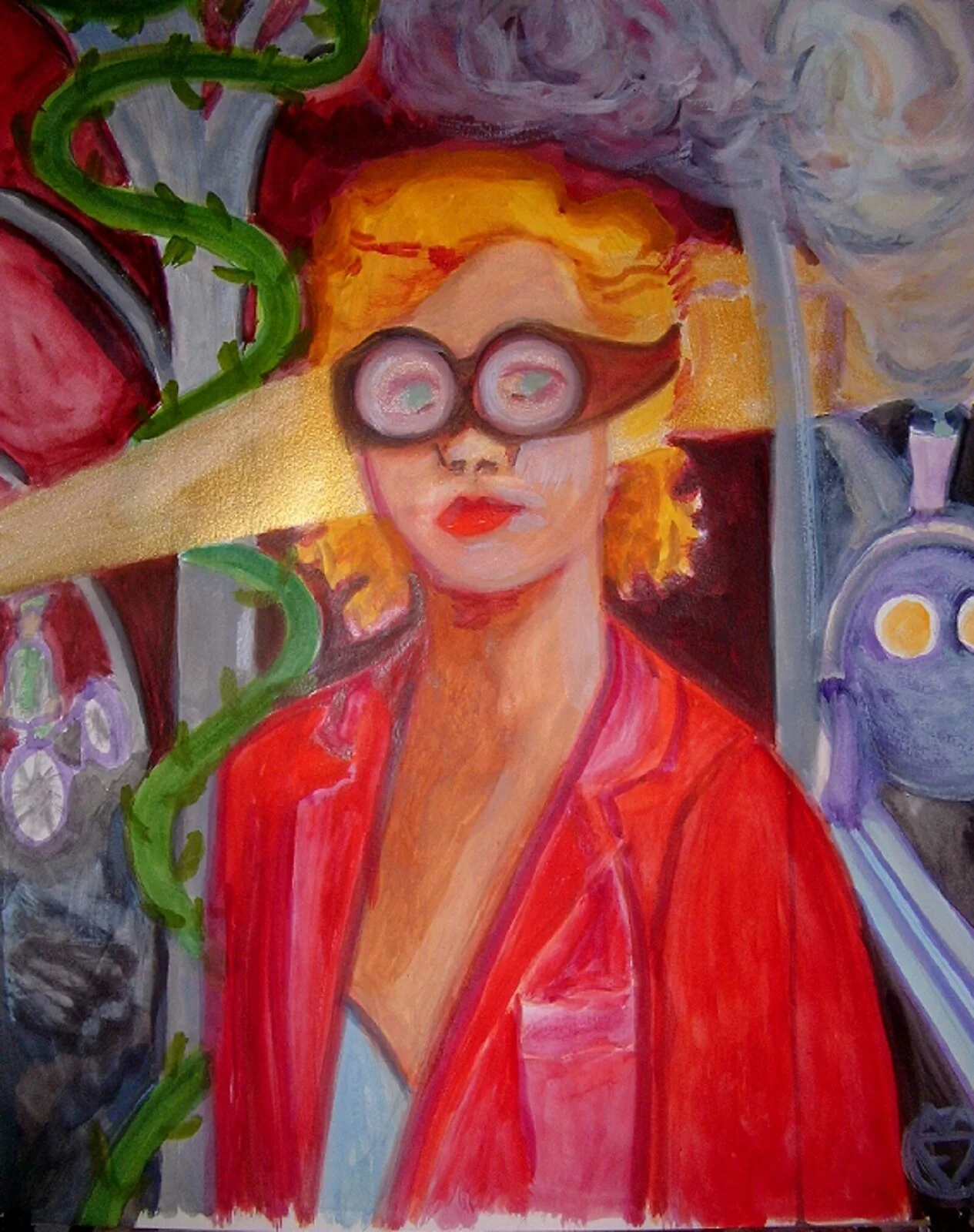 62 ) Charlize Theron in Steamfunk. av Victor Finnigan
