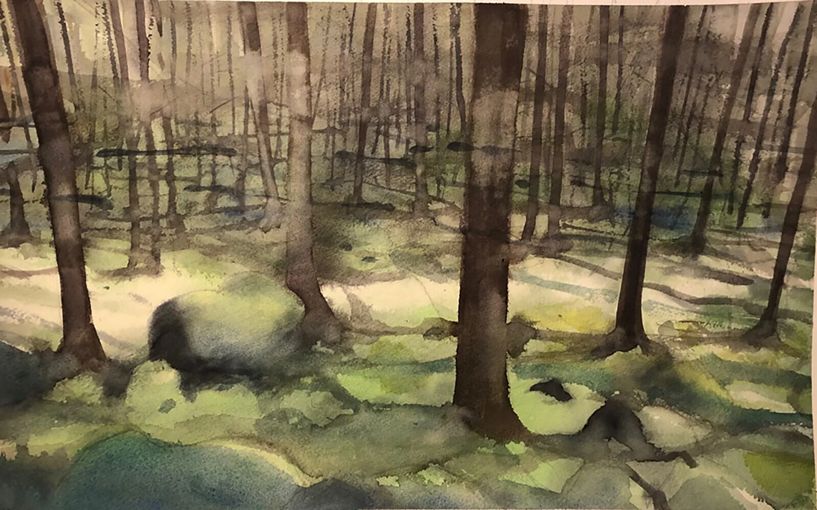 Grön skog av Hans Kihlén