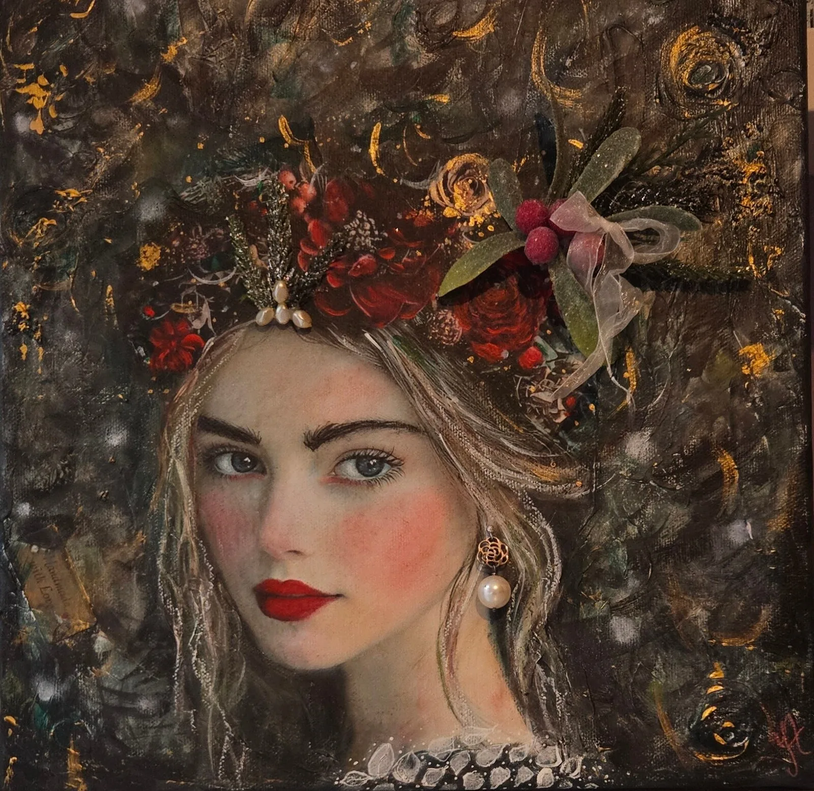 The Pearl of Winter av Yvonne Arvidsson