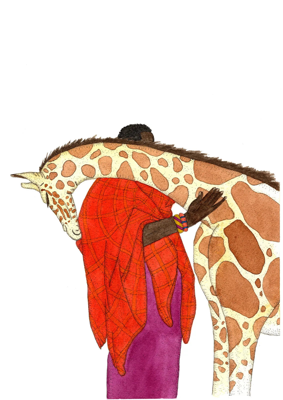 Akvarell Trust av Alexander Gustavsson