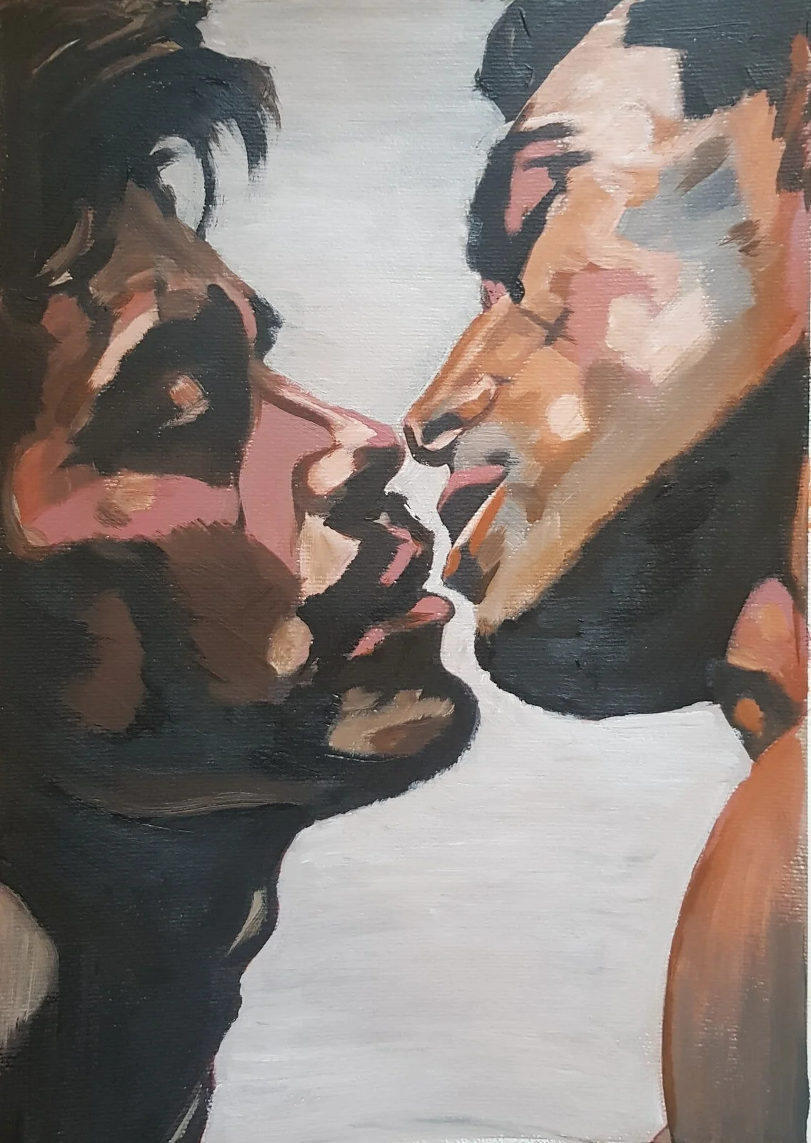 Akrylmålning Soon av Jonas Pehrsson