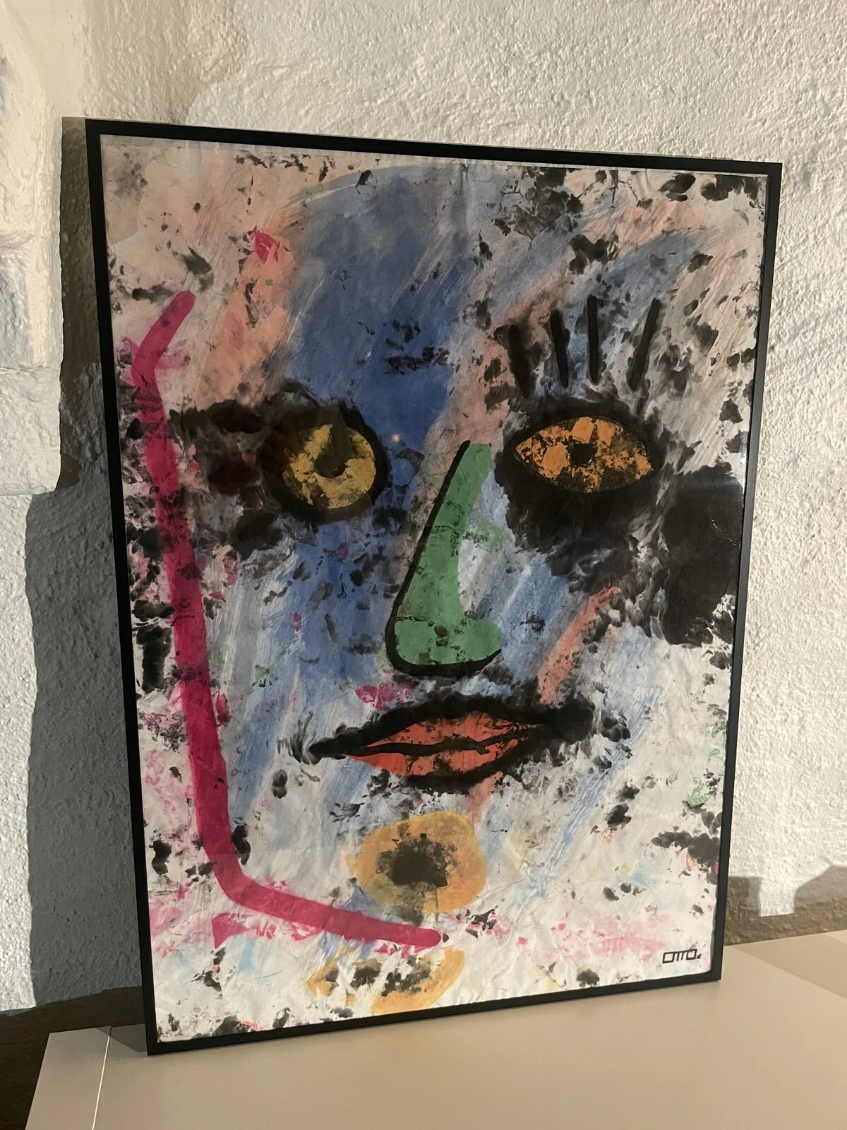 MUTE #1, inramad av Otto Sundell