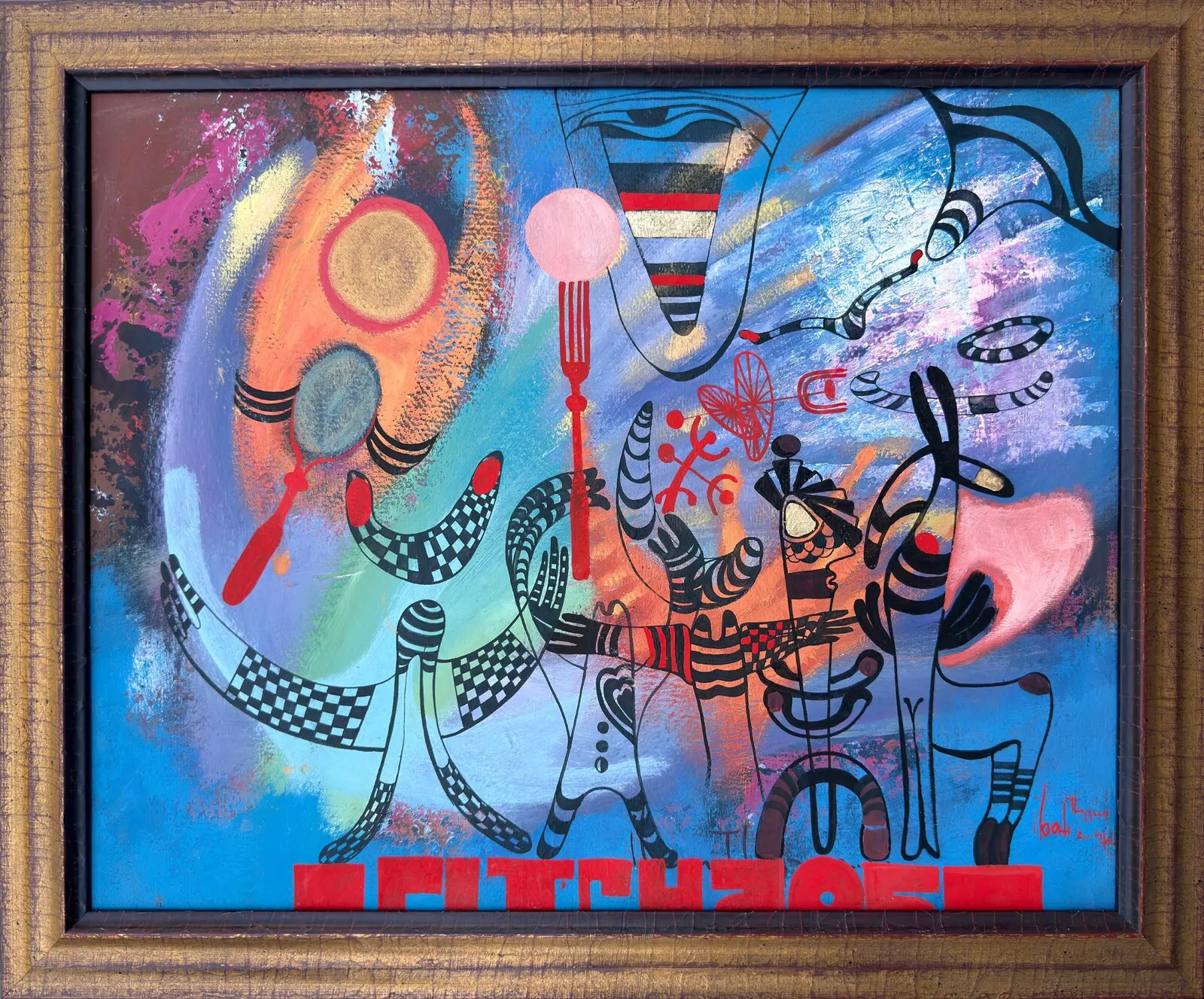 Birds and People av Ivan Tverdun