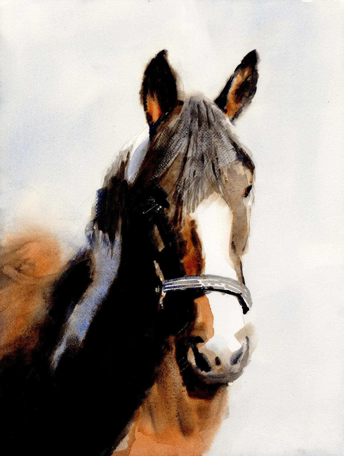 Akvarell Pepper av Bea Carlsson