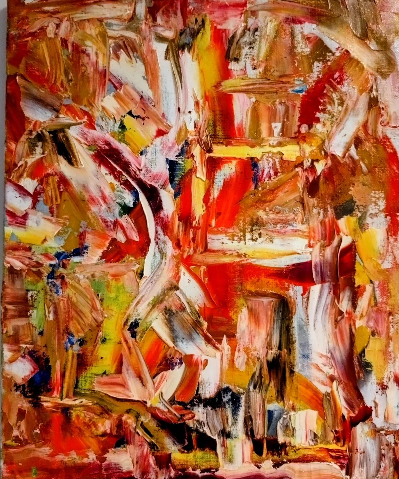 Oljemålning Tillsammans av Thomas Nilsson