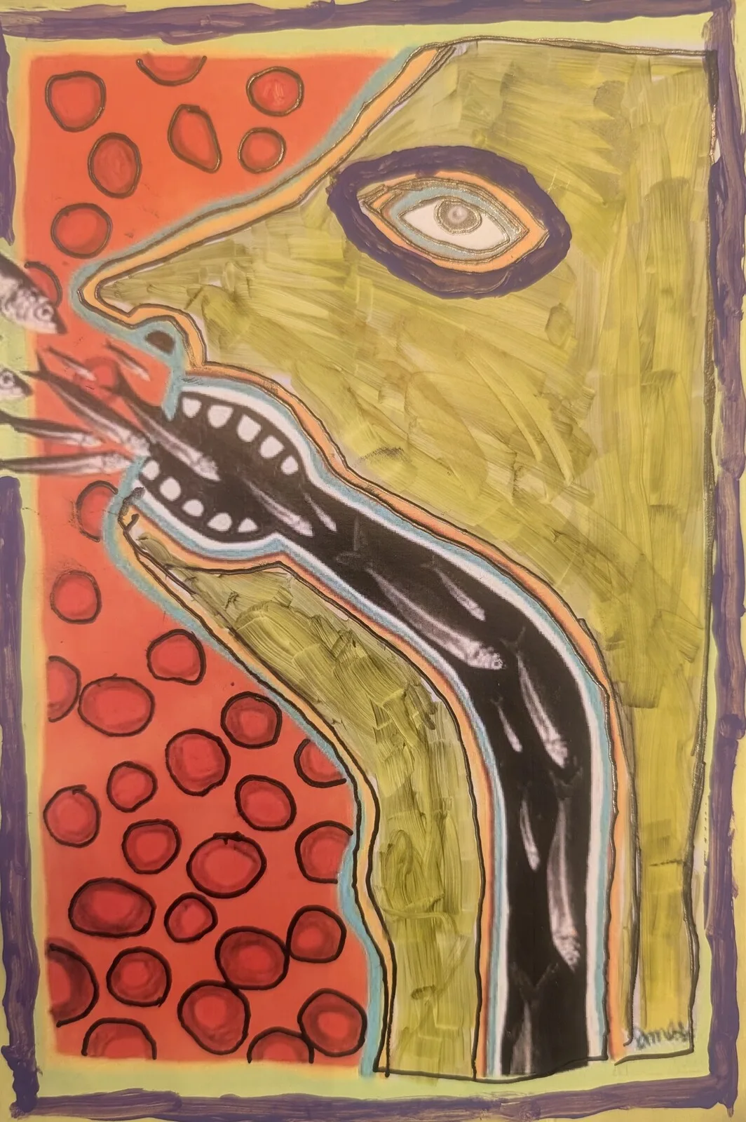 Almas vykort av Mikael Jonsson