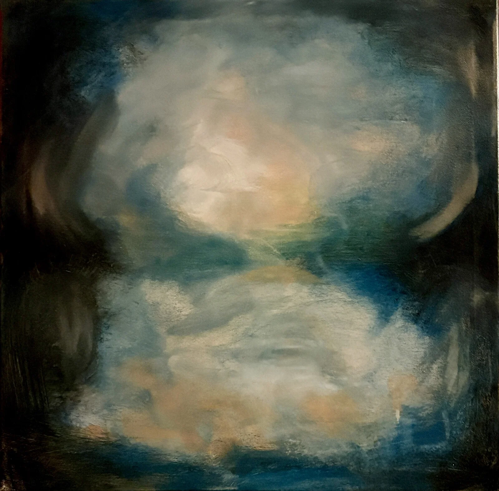 Oljemålning Dunkel av Anneli Werelius