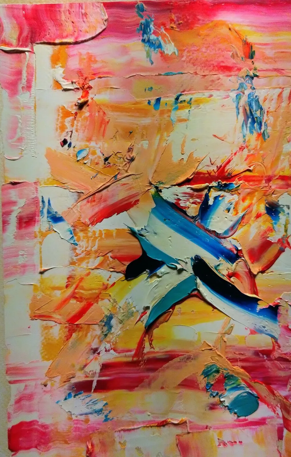 Oljemålning Små vackra detaljer. av Thomas Nilsson